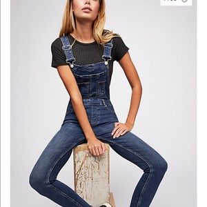 Free People Lexden Denim Overalls